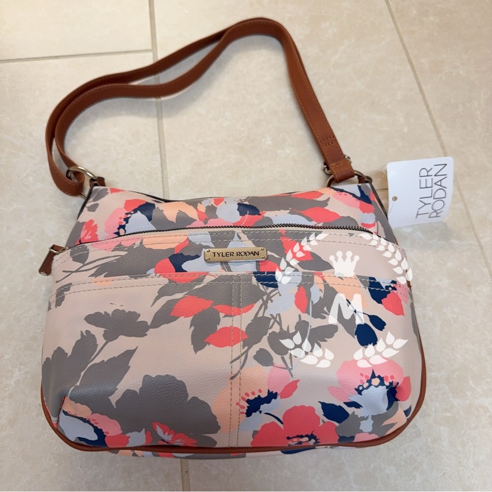 Tyler Rodan Floral Shoulder Crossbody Bag